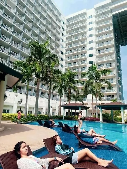 Shell Residence C22 Shortwalk Moa Balcony Poolview Manila Apartment