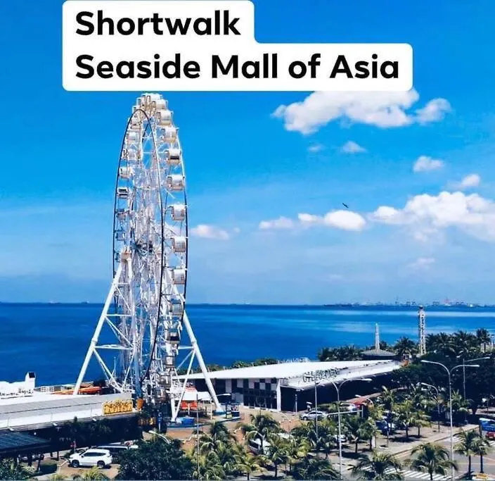 Apartment Shell Residence C22 Shortwalk Moa Balcony Poolview Manila